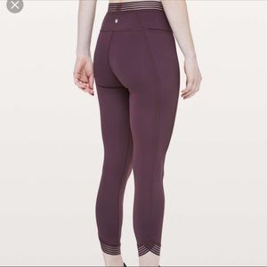 Lululemon Find Focus 7/8 Legging - Purple